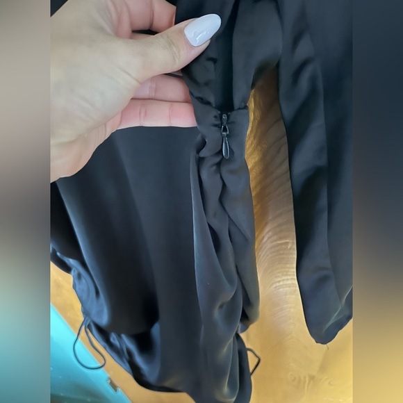 ZARA ● Satin Effect Adjustable Dress - Picture 5 of 5